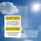 Signmission No Concealed Weapons Bilingual OSHA Security Notice Sign, Plastic, 7in W x 10in L, 2PK OS-2PACK-SN-P-710-L-11584 - alternate 3